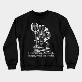 Two-headed Ogre Crewneck Sweatshirt